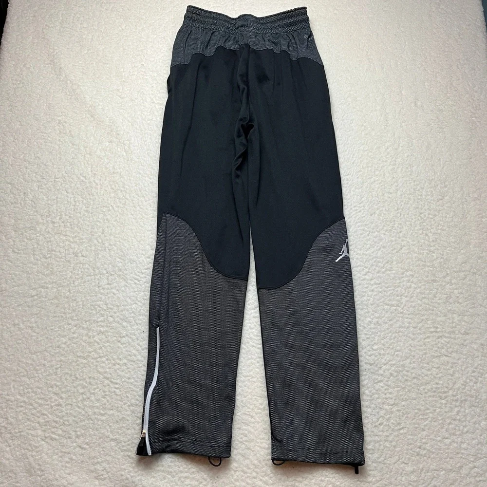 Jordan Pants Mens Medium Black Dri-FIT Jumpman Athletic‎ Training Track Pants
